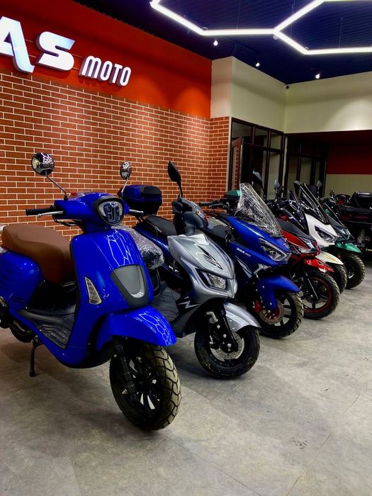 Мопед Скутер Новый Макси Самурай М8 Танк Алматы НЕДОРОГО! РАССРОЧКА