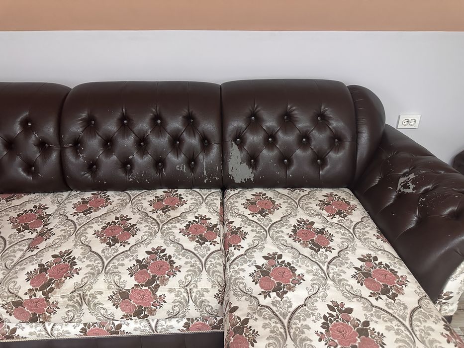 Угловой диван в зал или гостиную