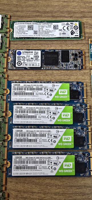 SSD M2 și MSata (wd, micron,samsung,Kingston)