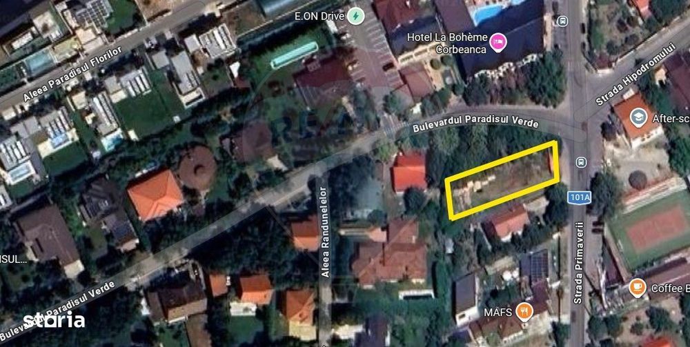 Teren de vânzare – Corbeanca / Paradisul Verde