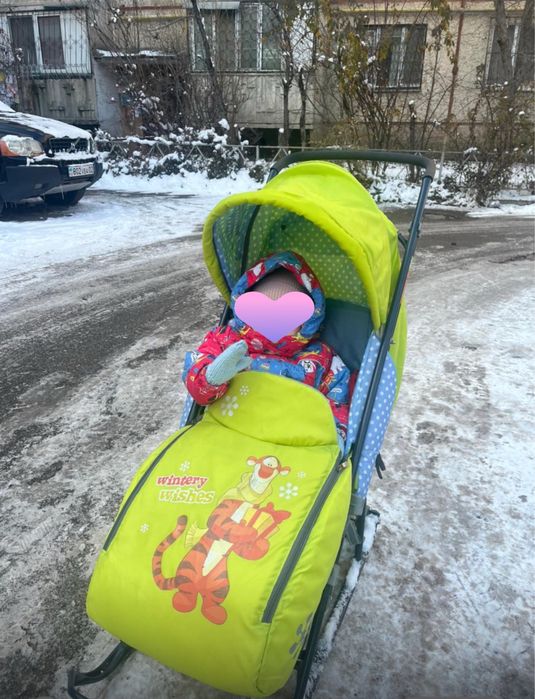 Санки - коляска для детей