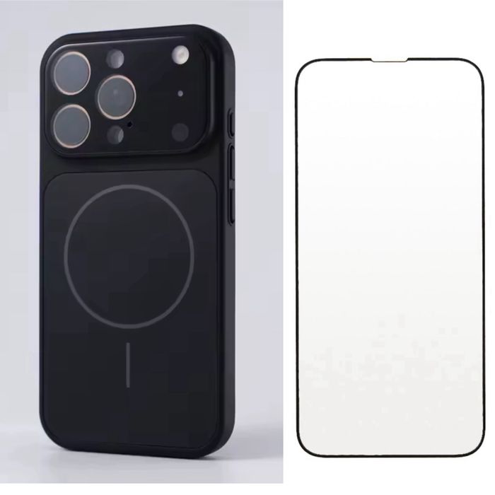 Husa MagsLens si Folie Sticla Clara - Iphone 17/17 PRO/17 PRO MAX/AIR