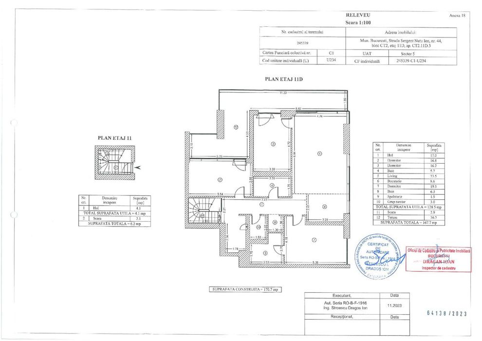 Vanzare Apartament 4 Camere Penthouse - One Cotroceni Park