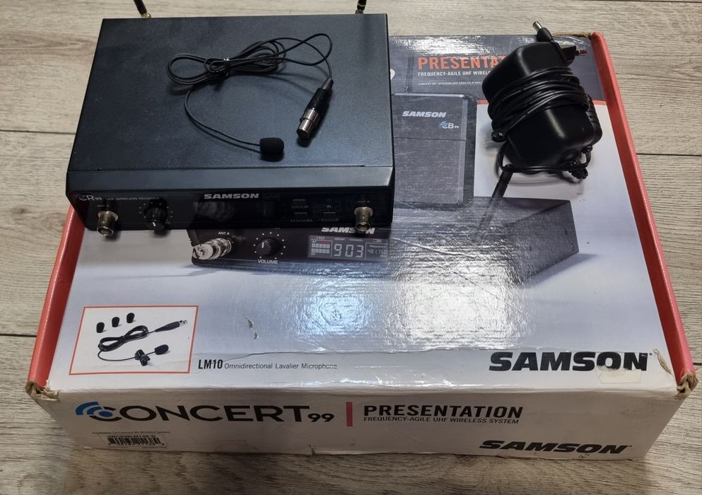 Amanet F28: Reciver receptor microfon SAMSON Concert 99