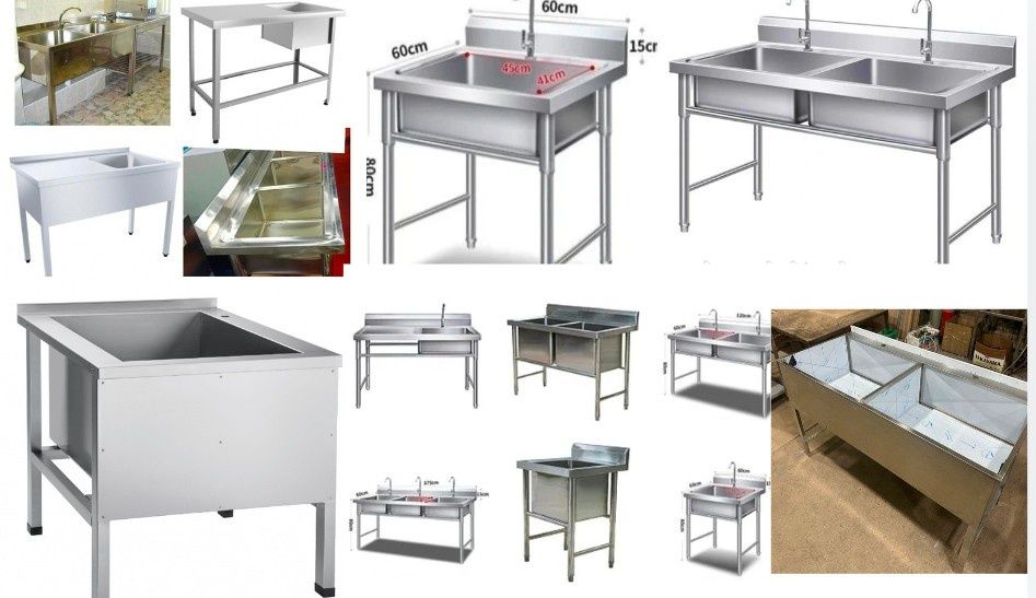 Мойка Нержавеющая Для Кухни Из Нержавейки Раковина Супница Мармит ЖМИИ