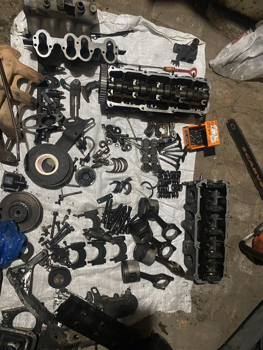 Продам два разобраных двигателя ауди 80 б4 2.0