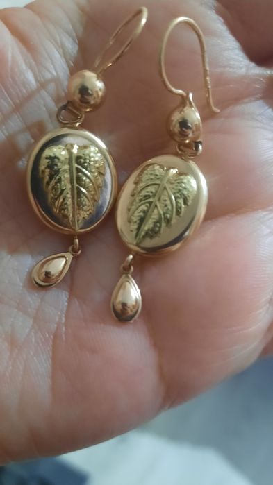 Продаю золотые серги самоварки