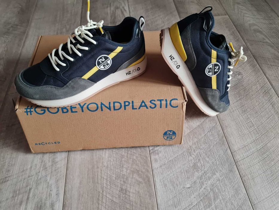 кроссовки кожаные NORTH SAILS