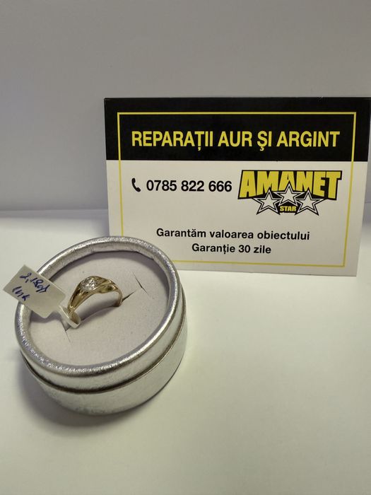 Inel de logodna cu piatra (vl) star amanet