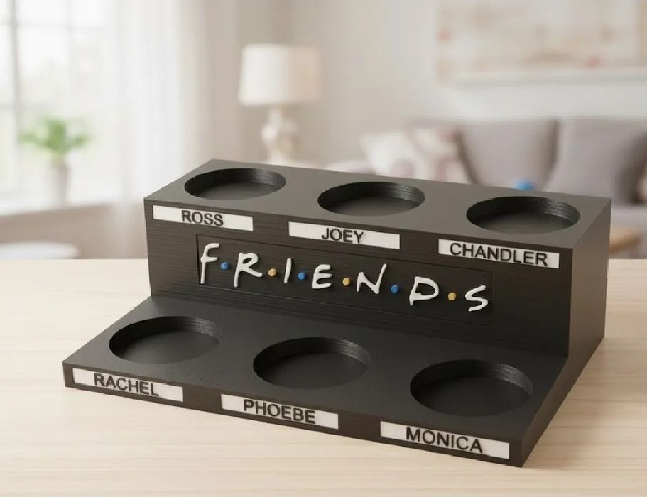 Friends McDonald's suport figurine