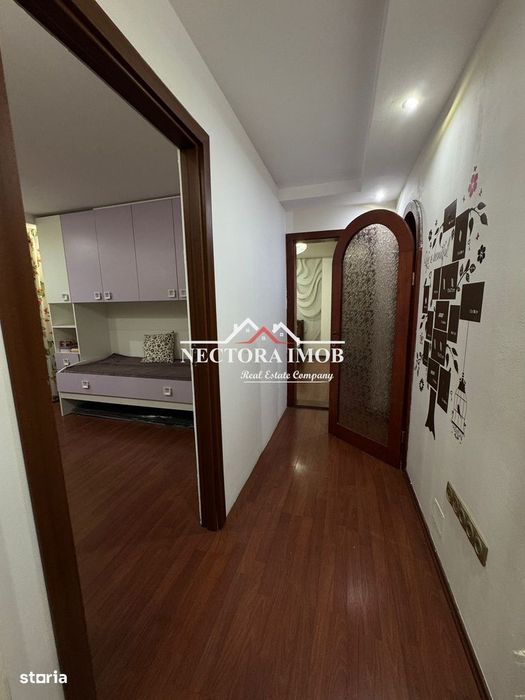 NECTORA IMOB-Apartament 3 camere, 2 balcoane, Str. Moldovei, Utilat!