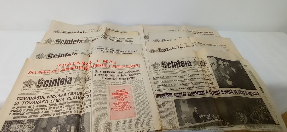 Ziare și reviste vechi