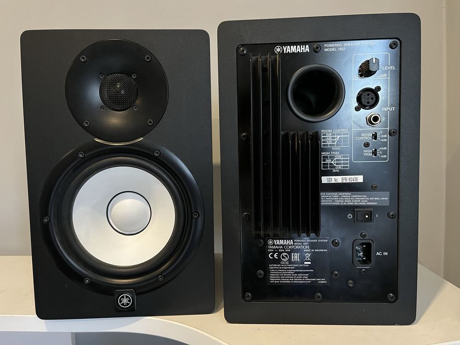 Yamaha HS7, Студийные мониторы, Колонки