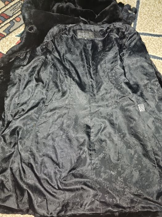 Шуба мутон-норка