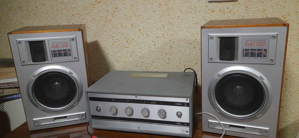 Усилитель п70  ас 15ас220 в комплекте