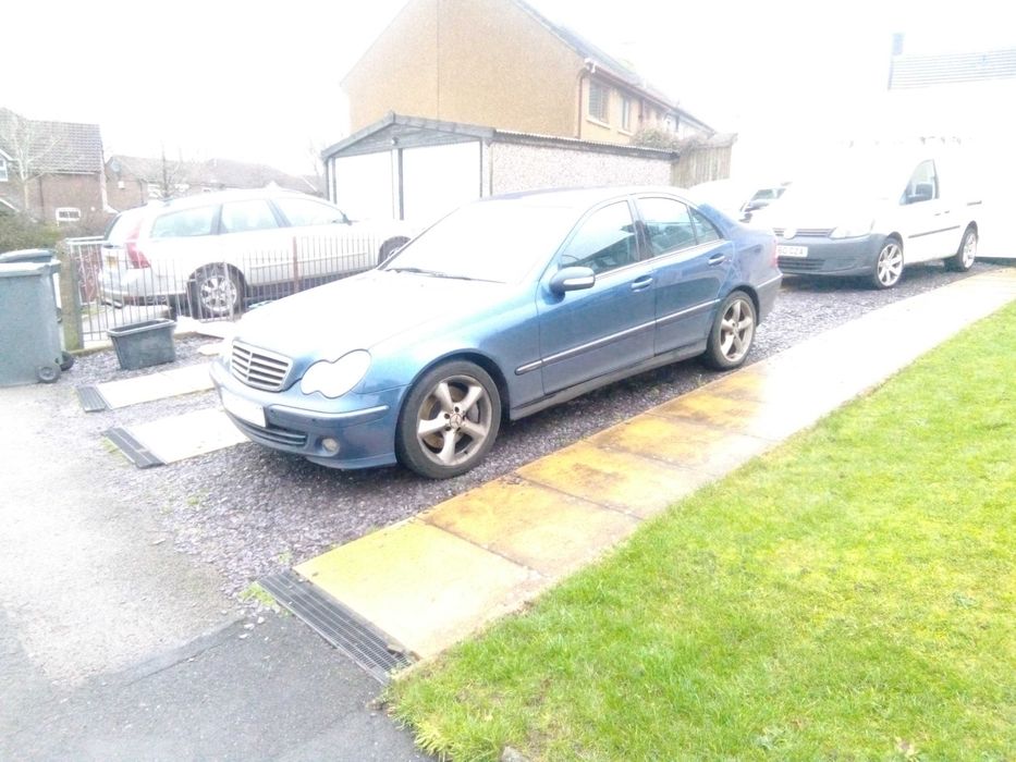 Mercedes C230 kompresor W203 Мерцедес Ц230 компресор на части