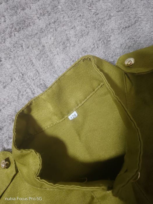 Военное детское платье