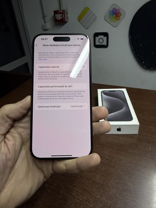 Vand Iphone 15 Pro 256Gb Black