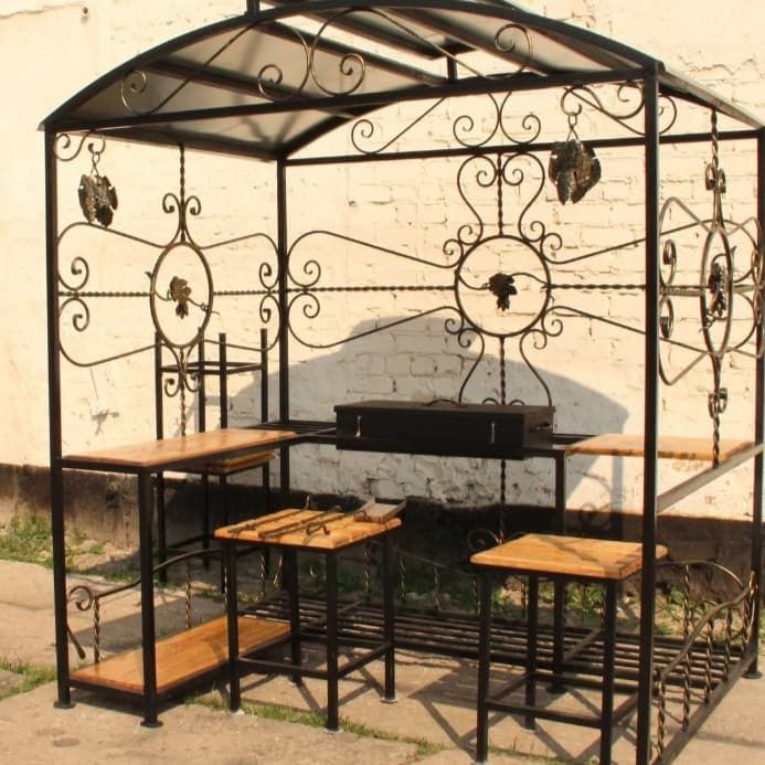 Беседки, качели,мангаль,навесы