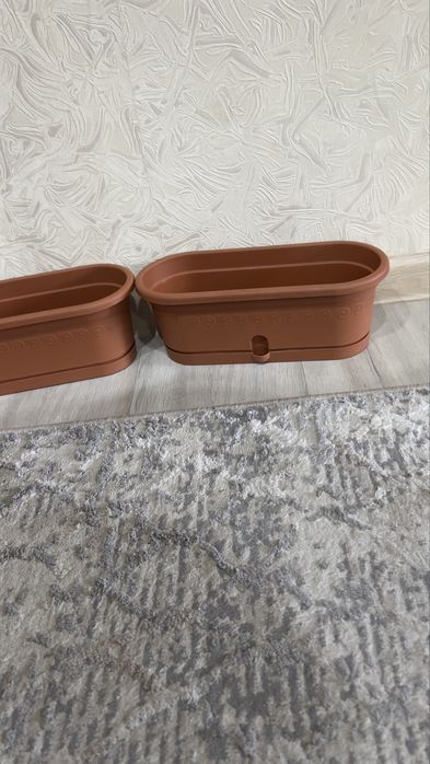 Горшок подвесной и овальный