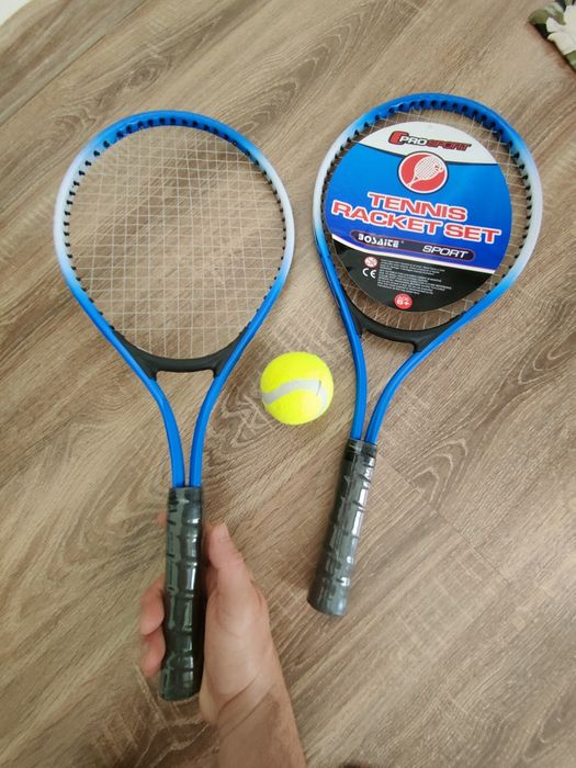 Racheta tenis set 2 bucăți + minge ( set rachete tenis copii )