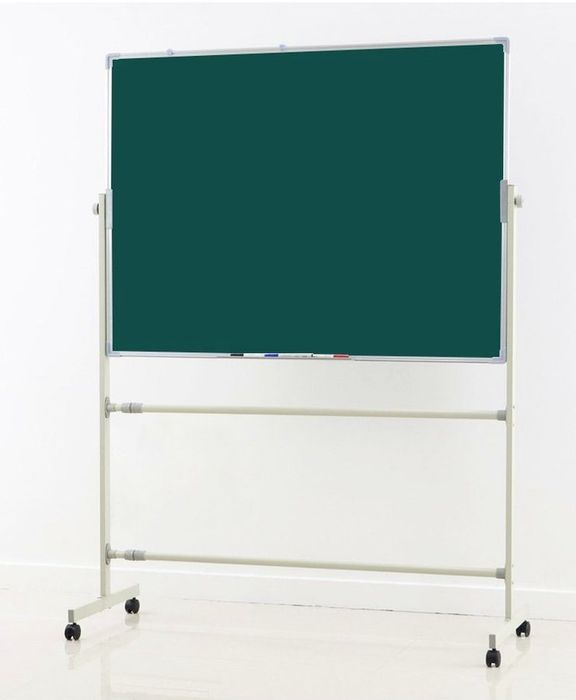 Двухсторонняя магнитная доска 60x90 см универсальная для тренингов