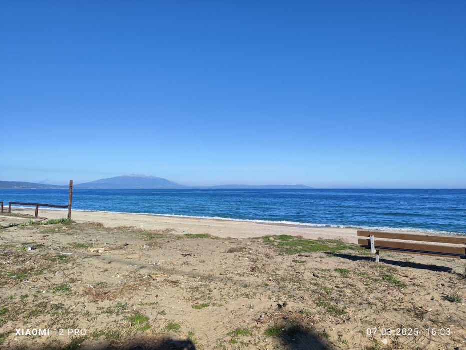 ПРОДАВА парцел в Паралия Врасна