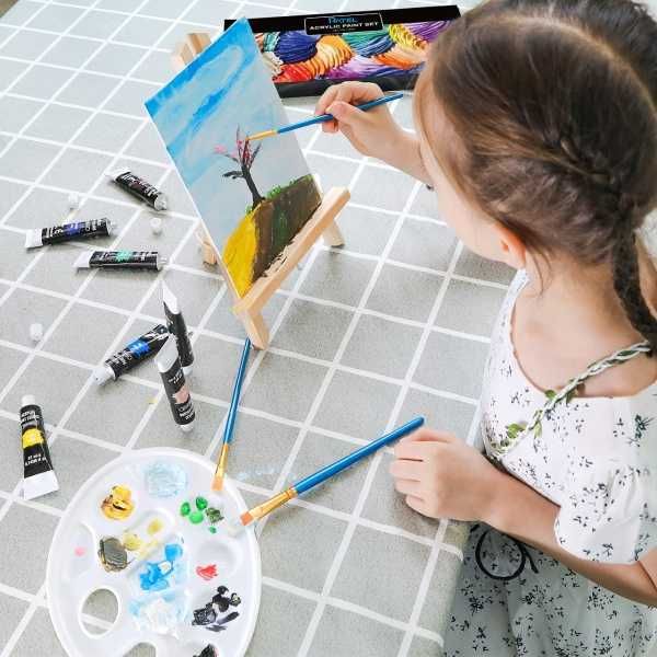 Комплект акрилни бои RATEL, [14 x 22 ml]