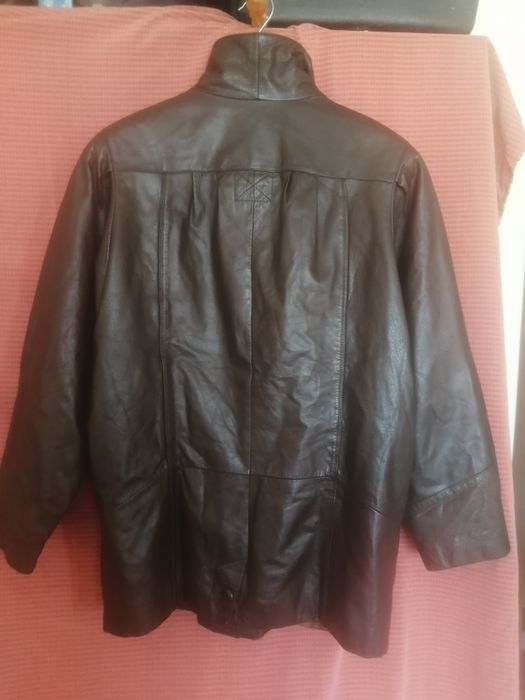 Дамско яке, кожа, естествена.