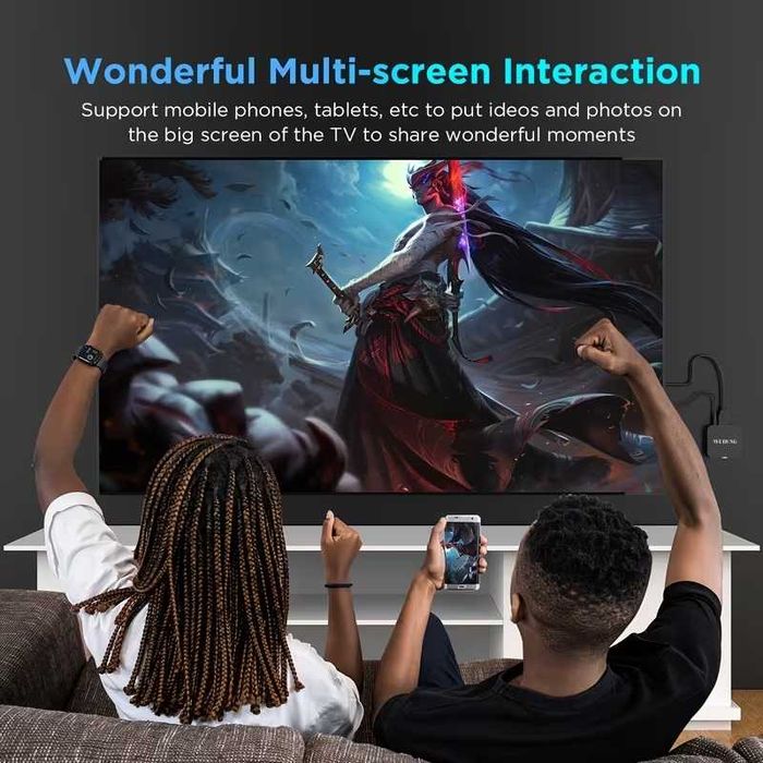 НОВ Ултра Мини Smart TV Box TX1, Android 10, 4K, 2GB RAM / 16GB ROM