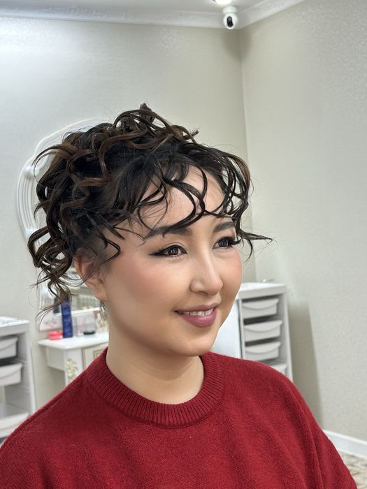 Макияж и прическа на дому и других городов