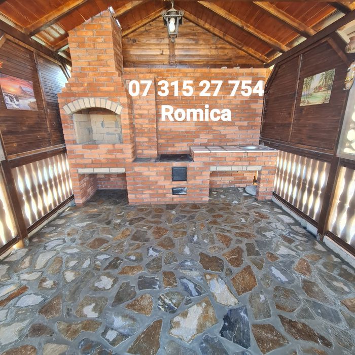 Grătare din cărămidă aparentă