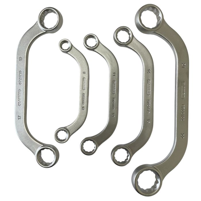 Професионален Комплект Извити С-ОБРАЗНИ КЛЮЧОВЕ ЛУЛА - HAWEK