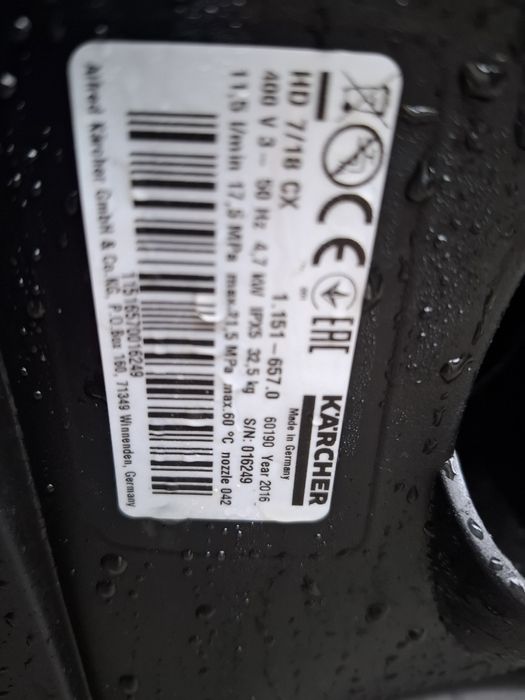 Karcher HD 7/18 .Profesional trifazic.