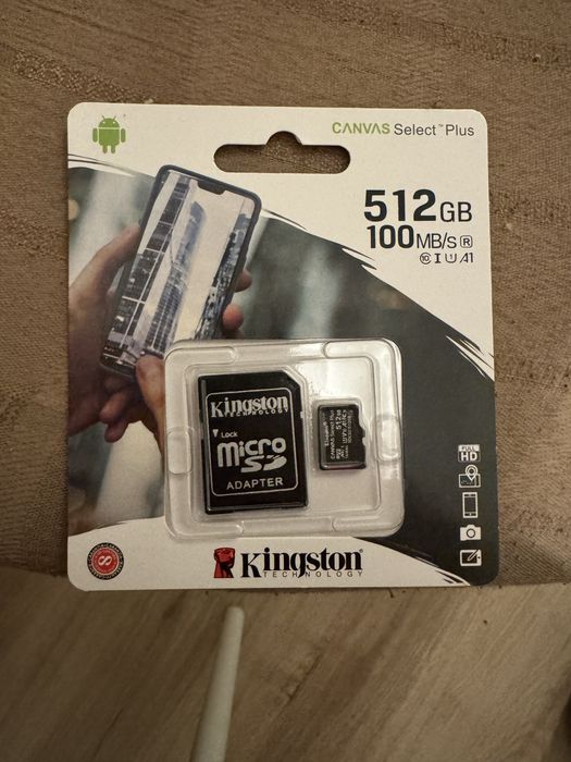 Карта с памет Kingston 512GB