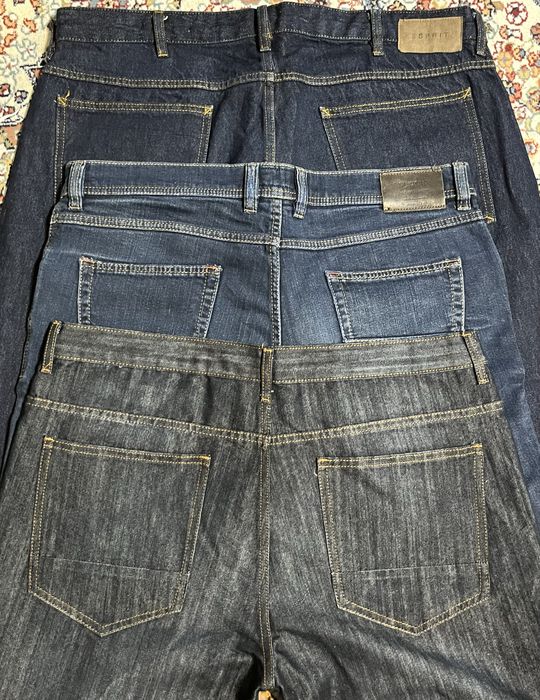 Джинсы Bugatti.  Denim co. и ESPRIT Мужские