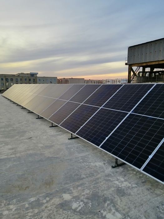 Установка солнечных панелей