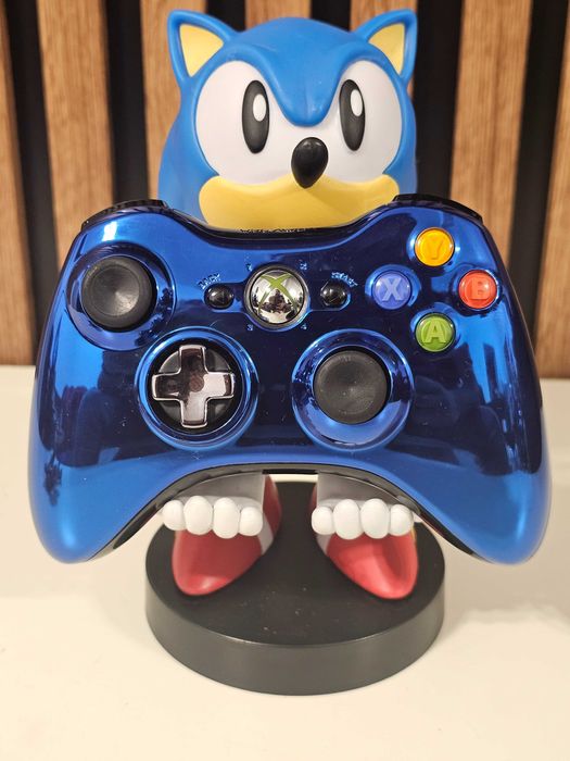 Controller Xbox 360 Editie limitata Metallic Chrome Blue