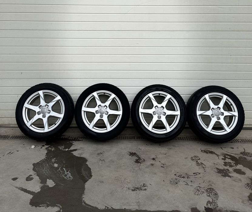 Jante R17 Audi 5x112 cu anvelope 225/50