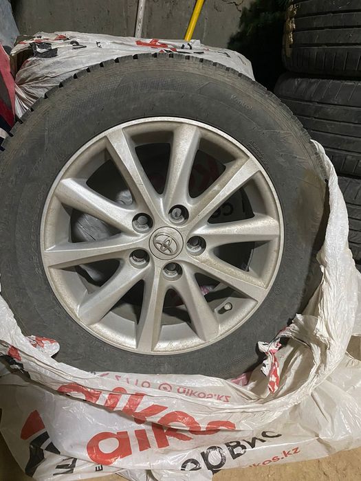 Диски с резиной шипованные