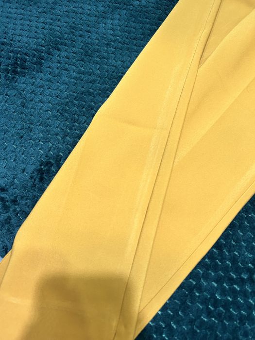 Pantaloni dama - galben mustar