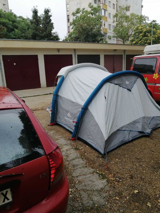 палатка с малък проблем