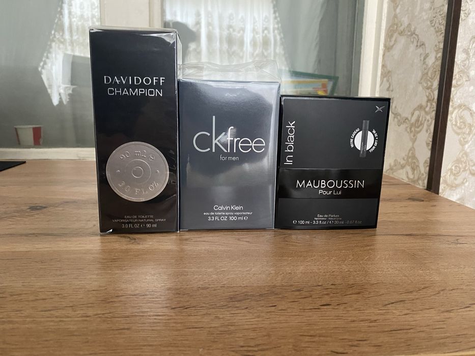 Оригинальные ароматы Davidoff, Calvin Klein, Mauboussin