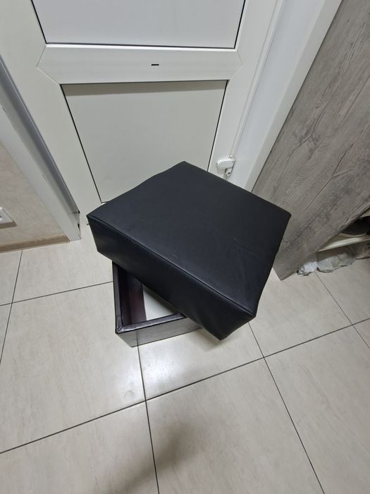 Пуфик с ящиком внутри