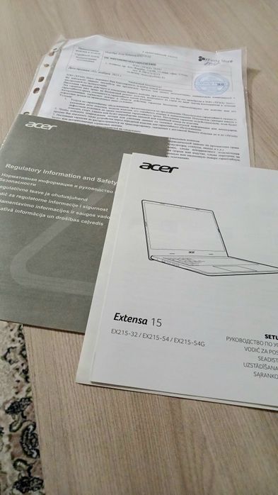 Ноутбук Асеr новый