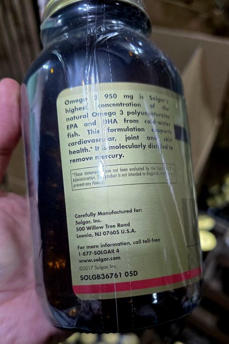 ДОСТАВКИ НЕТ Solgar Omega3 950,  390 000 скидка Made in USA