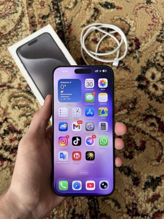 iPhone 15 Pro Max 256gb / 100% акб