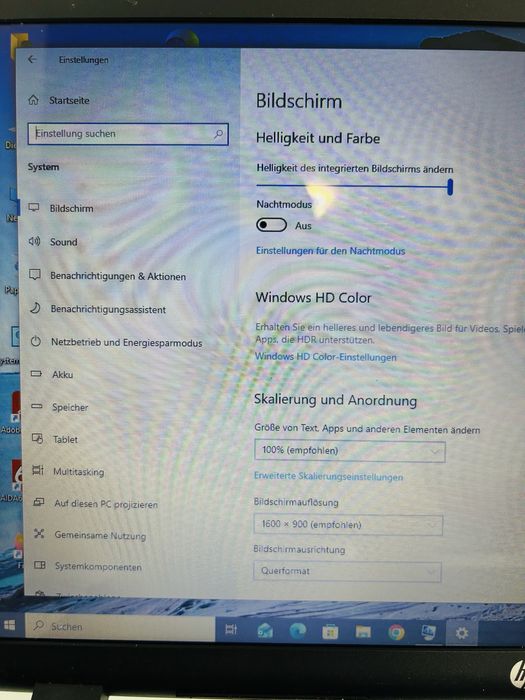 Laptop HP  17-p110ng