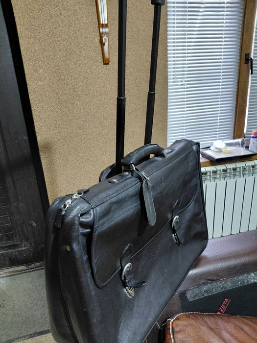 дорожная сумка  кожаная