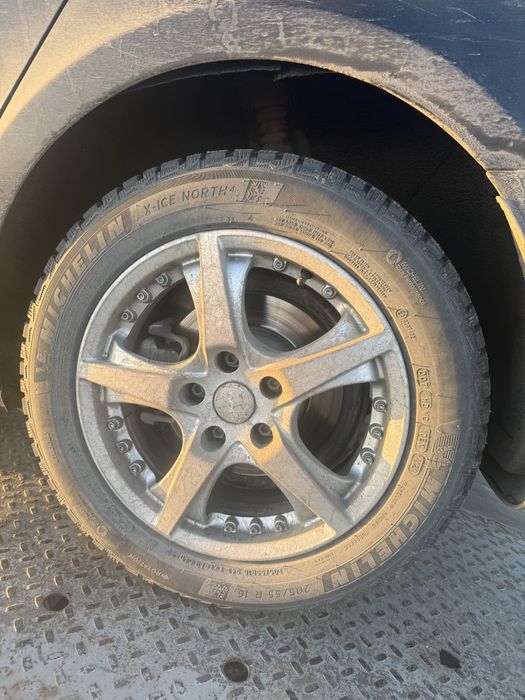 Диски с шинами мишлен зимние